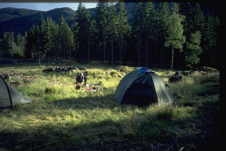 Wildcampen (Telemark, Norwegen) 