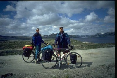 Abschied von Marcel in der Hardanger Vidda 